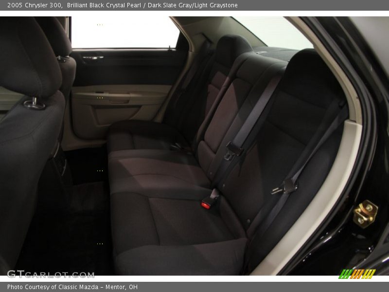 Brilliant Black Crystal Pearl / Dark Slate Gray/Light Graystone 2005 Chrysler 300
