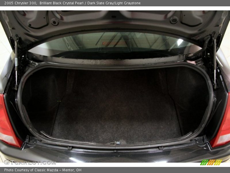 Brilliant Black Crystal Pearl / Dark Slate Gray/Light Graystone 2005 Chrysler 300