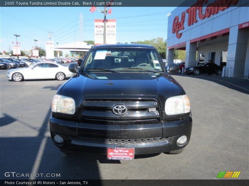 Black / Light Charcoal 2005 Toyota Tundra Limited Double Cab