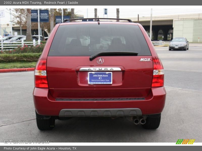 Redrock Pearl / Saddle 2002 Acura MDX Touring