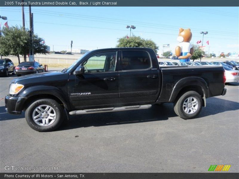 Black / Light Charcoal 2005 Toyota Tundra Limited Double Cab