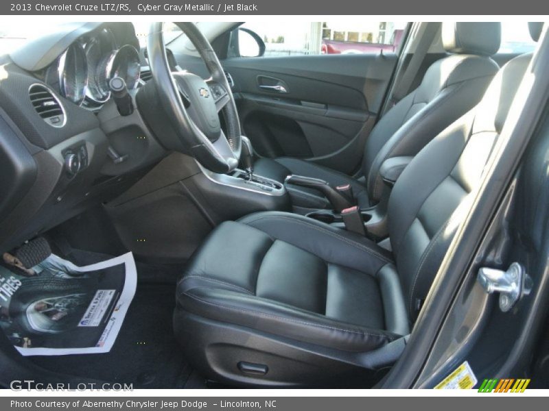 Cyber Gray Metallic / Jet Black 2013 Chevrolet Cruze LTZ/RS