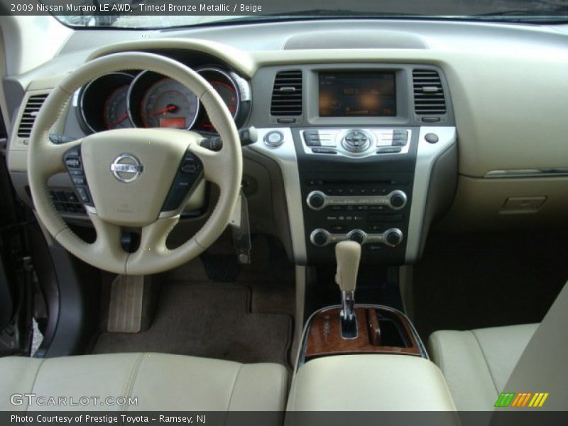 Tinted Bronze Metallic / Beige 2009 Nissan Murano LE AWD