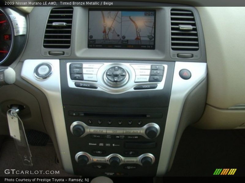 Tinted Bronze Metallic / Beige 2009 Nissan Murano LE AWD