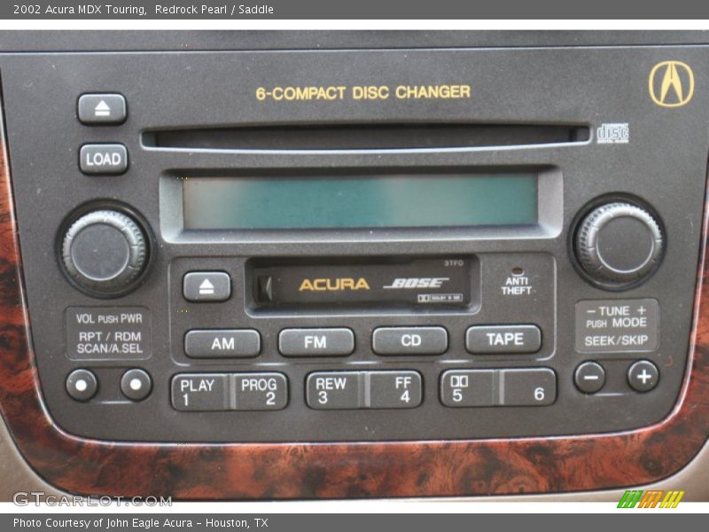 Redrock Pearl / Saddle 2002 Acura MDX Touring
