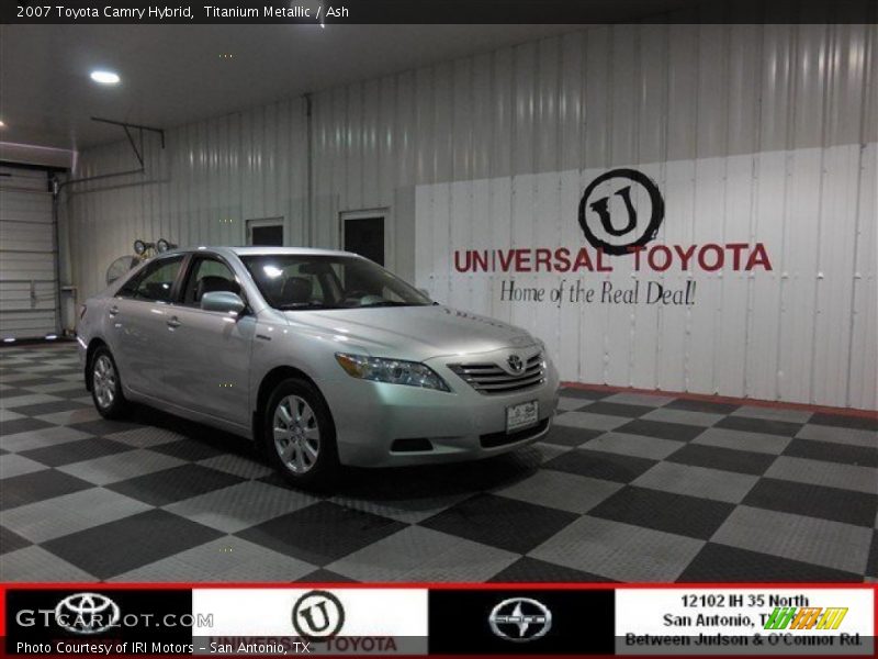 Titanium Metallic / Ash 2007 Toyota Camry Hybrid