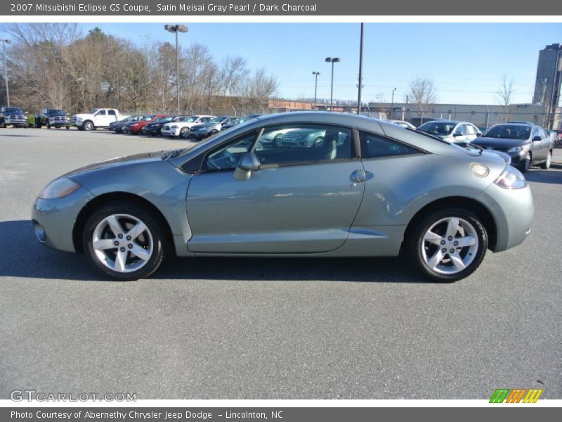 Satin Meisai Gray Pearl / Dark Charcoal 2007 Mitsubishi Eclipse GS Coupe