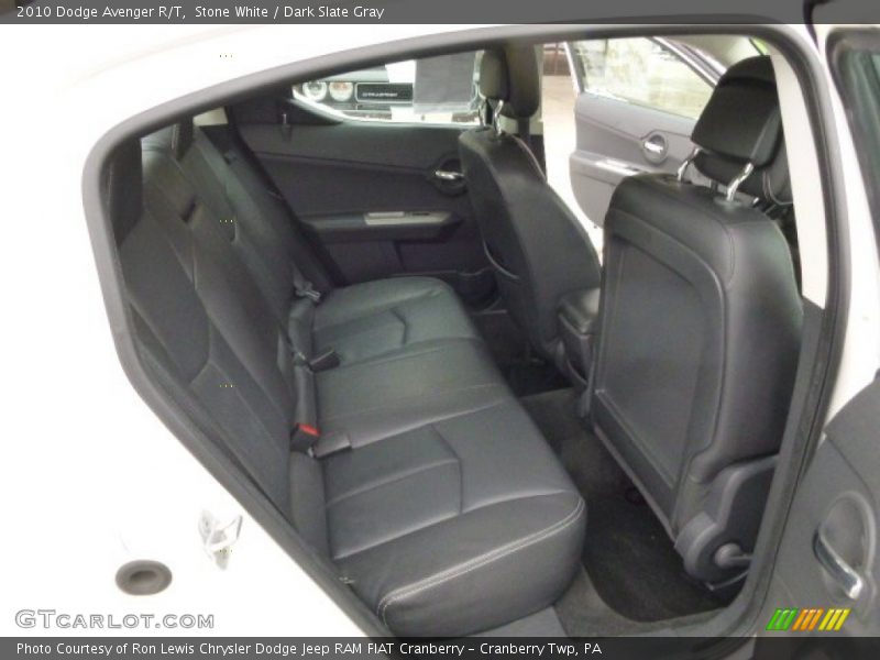 Stone White / Dark Slate Gray 2010 Dodge Avenger R/T