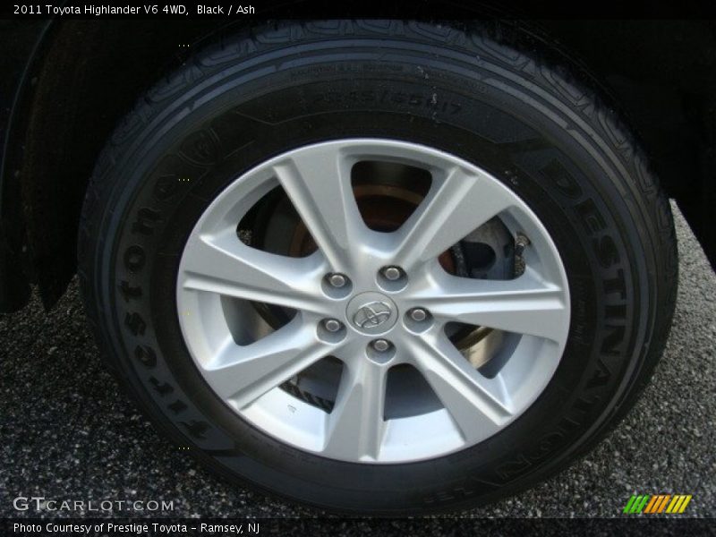Black / Ash 2011 Toyota Highlander V6 4WD