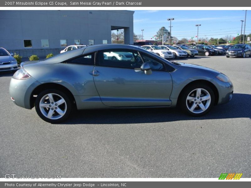 Satin Meisai Gray Pearl / Dark Charcoal 2007 Mitsubishi Eclipse GS Coupe