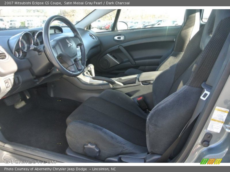 Satin Meisai Gray Pearl / Dark Charcoal 2007 Mitsubishi Eclipse GS Coupe