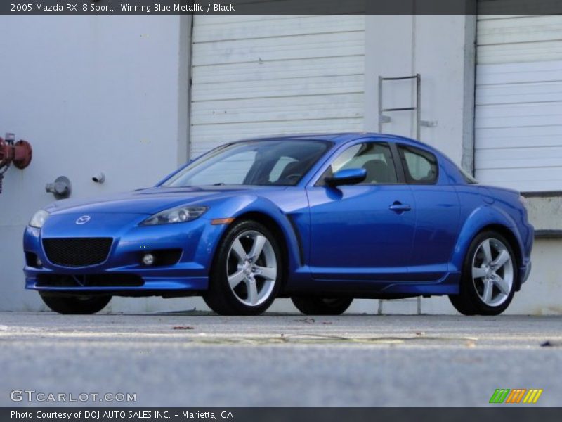 Front 3/4 View of 2005 RX-8 Sport