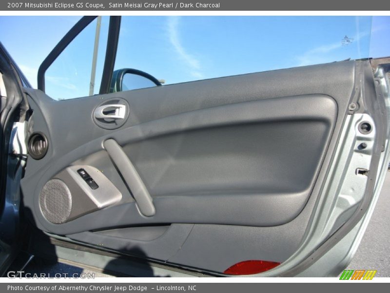 Satin Meisai Gray Pearl / Dark Charcoal 2007 Mitsubishi Eclipse GS Coupe