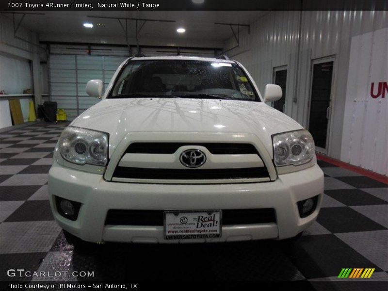 Natural White / Taupe 2007 Toyota 4Runner Limited
