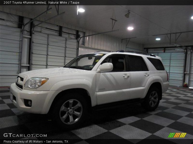Natural White / Taupe 2007 Toyota 4Runner Limited