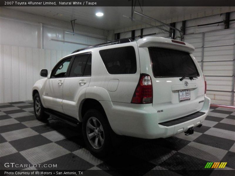 Natural White / Taupe 2007 Toyota 4Runner Limited