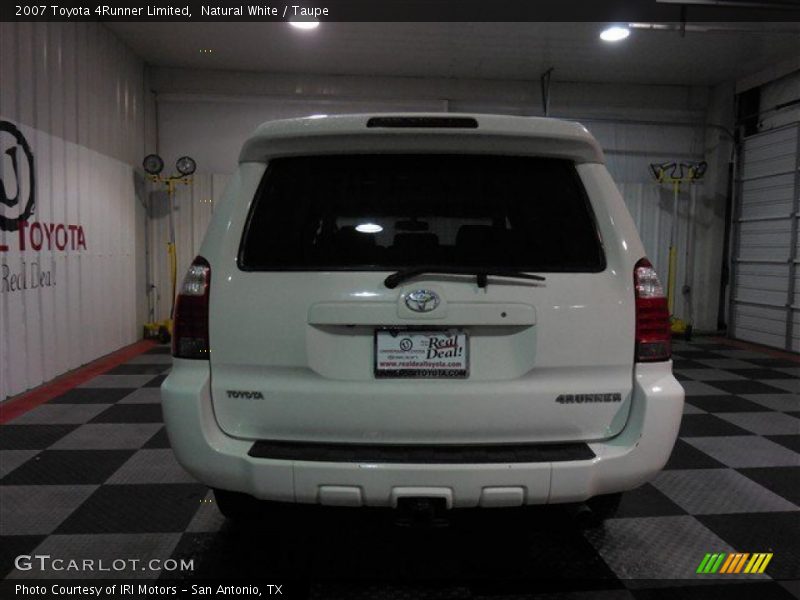 Natural White / Taupe 2007 Toyota 4Runner Limited