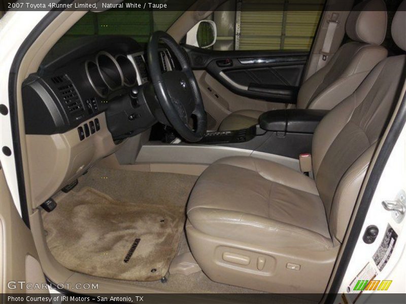 Natural White / Taupe 2007 Toyota 4Runner Limited