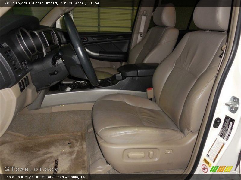 Natural White / Taupe 2007 Toyota 4Runner Limited
