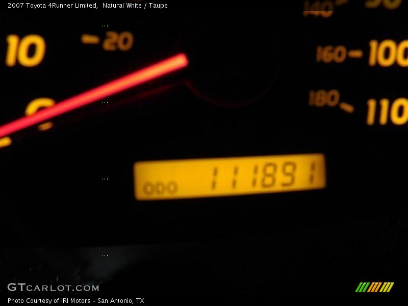 Natural White / Taupe 2007 Toyota 4Runner Limited