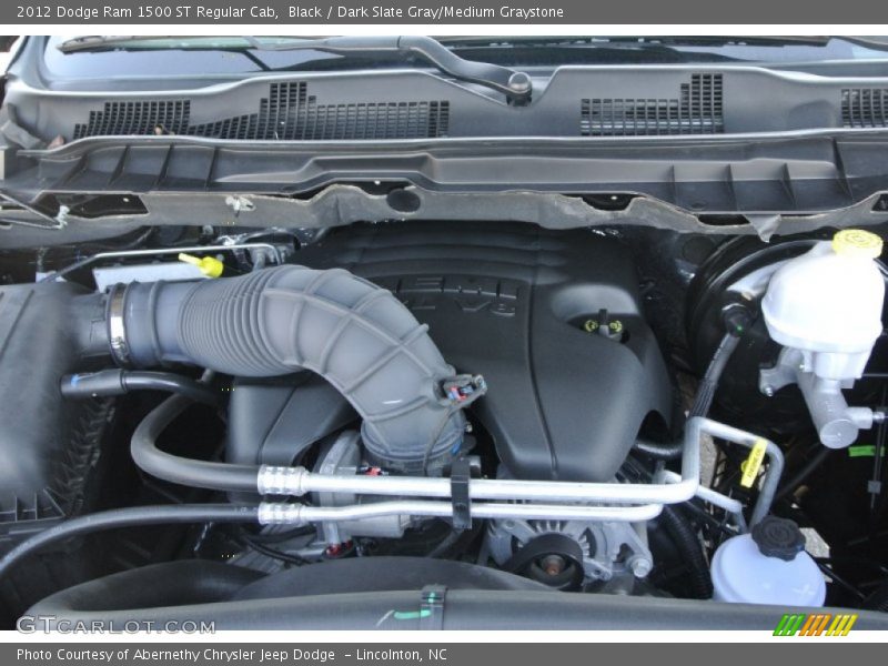 Black / Dark Slate Gray/Medium Graystone 2012 Dodge Ram 1500 ST Regular Cab