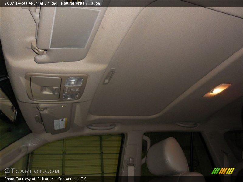 Natural White / Taupe 2007 Toyota 4Runner Limited