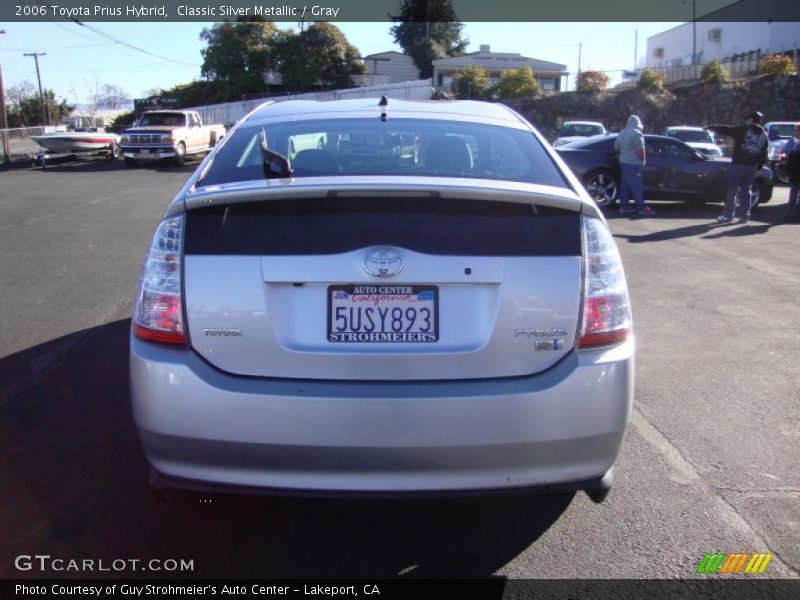 Classic Silver Metallic / Gray 2006 Toyota Prius Hybrid