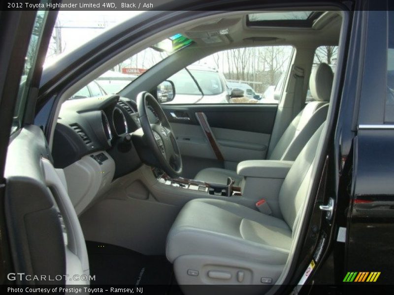 Black / Ash 2012 Toyota Highlander Limited 4WD