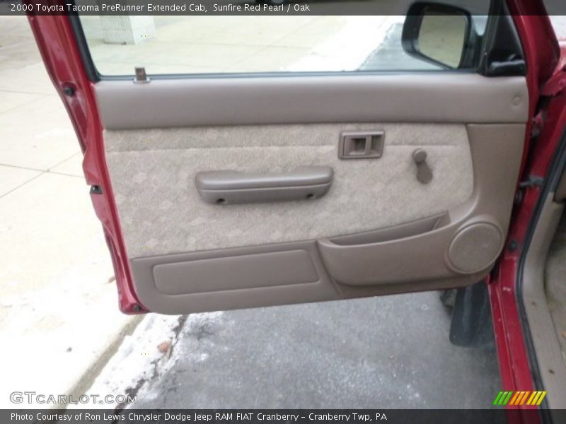 Door Panel of 2000 Tacoma PreRunner Extended Cab