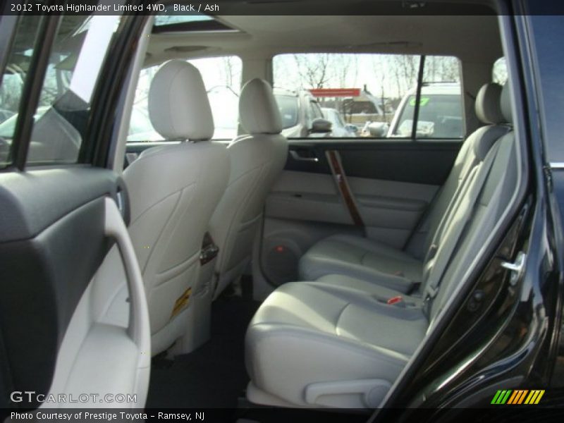 Black / Ash 2012 Toyota Highlander Limited 4WD