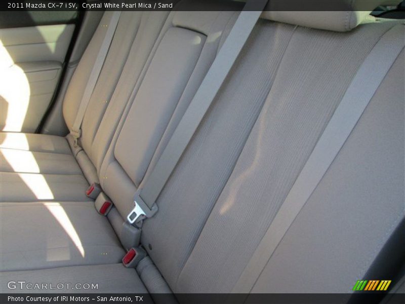 Crystal White Pearl Mica / Sand 2011 Mazda CX-7 i SV