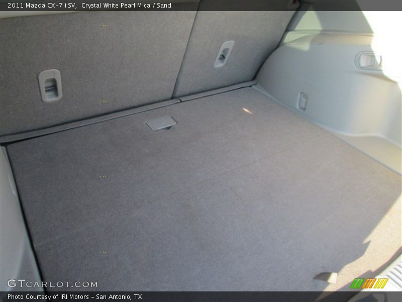 Crystal White Pearl Mica / Sand 2011 Mazda CX-7 i SV