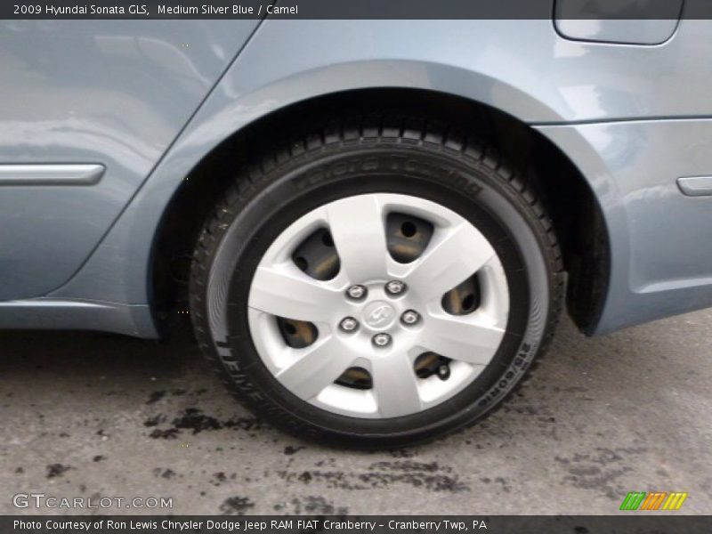 Medium Silver Blue / Camel 2009 Hyundai Sonata GLS