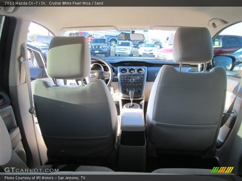 Crystal White Pearl Mica / Sand 2011 Mazda CX-7 i SV