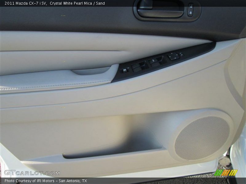 Crystal White Pearl Mica / Sand 2011 Mazda CX-7 i SV