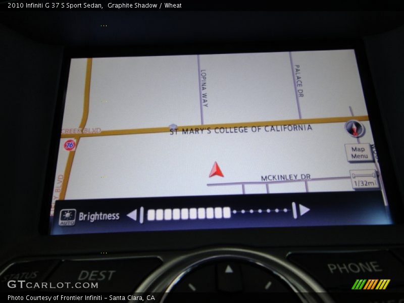 Graphite Shadow / Wheat 2010 Infiniti G 37 S Sport Sedan