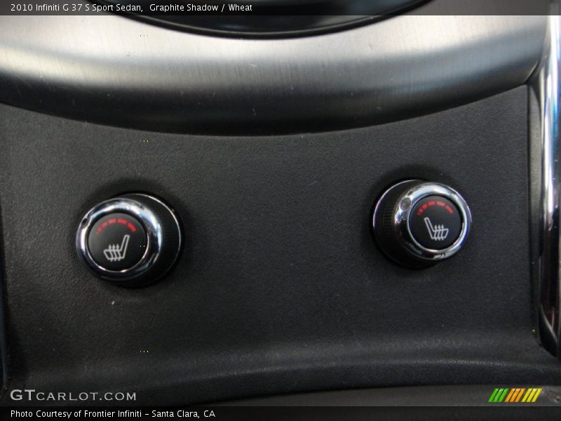 Graphite Shadow / Wheat 2010 Infiniti G 37 S Sport Sedan