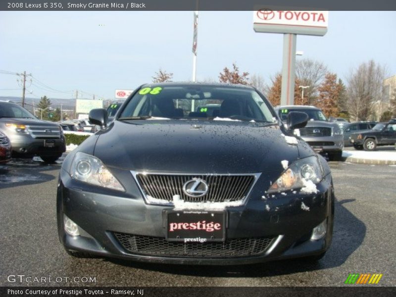 Smoky Granite Mica / Black 2008 Lexus IS 350
