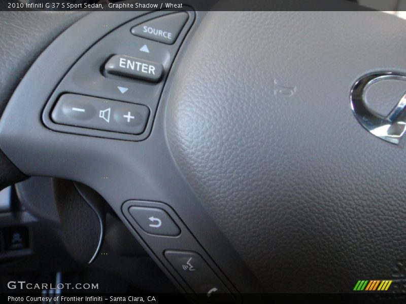 Graphite Shadow / Wheat 2010 Infiniti G 37 S Sport Sedan