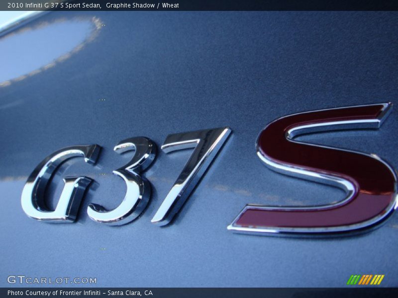 Graphite Shadow / Wheat 2010 Infiniti G 37 S Sport Sedan