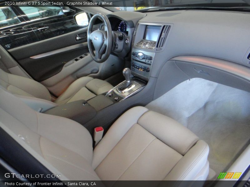 Graphite Shadow / Wheat 2010 Infiniti G 37 S Sport Sedan