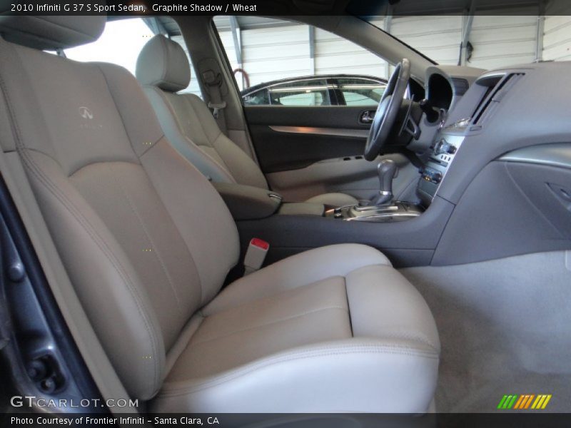 Graphite Shadow / Wheat 2010 Infiniti G 37 S Sport Sedan