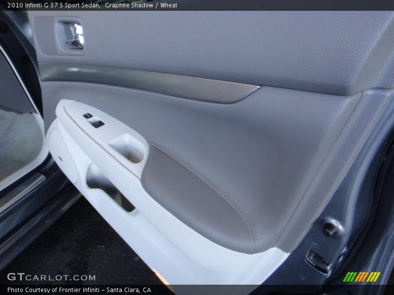 Graphite Shadow / Wheat 2010 Infiniti G 37 S Sport Sedan