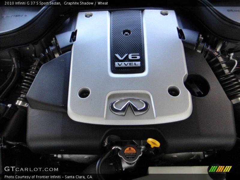 Graphite Shadow / Wheat 2010 Infiniti G 37 S Sport Sedan