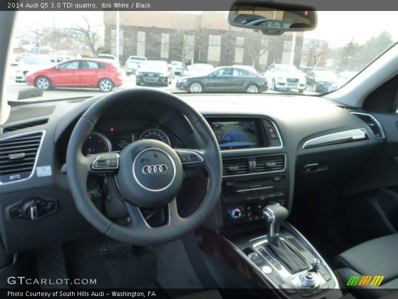 Ibis White / Black 2014 Audi Q5 3.0 TDI quattro