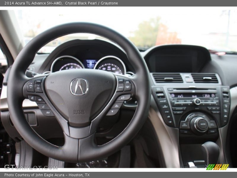 Dashboard of 2014 TL Advance SH-AWD