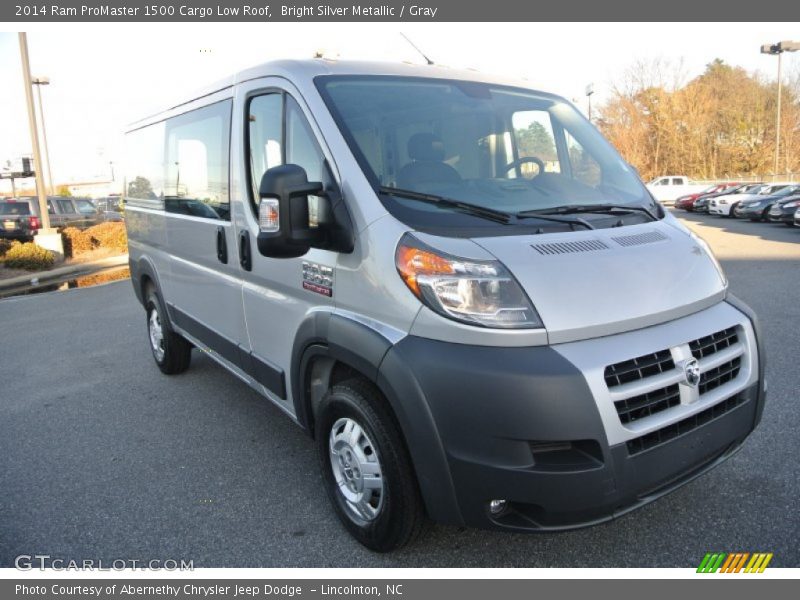 Bright Silver Metallic / Gray 2014 Ram ProMaster 1500 Cargo Low Roof