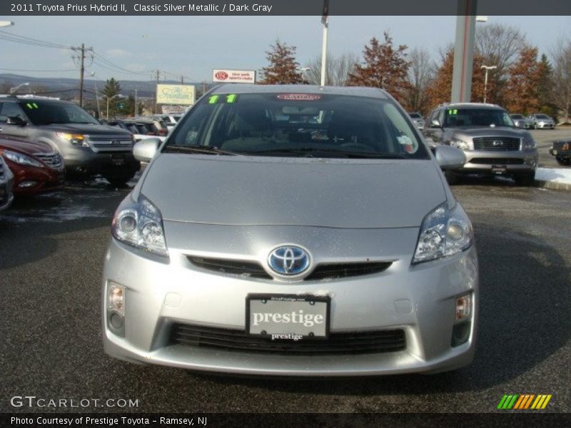 Classic Silver Metallic / Dark Gray 2011 Toyota Prius Hybrid II