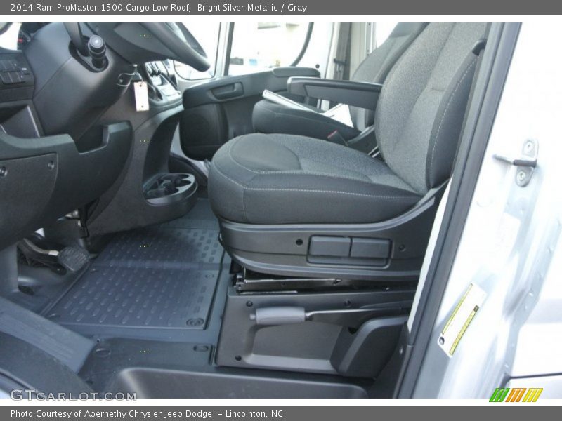  2014 ProMaster 1500 Cargo Low Roof Gray Interior