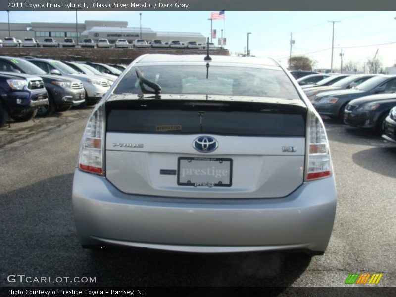 Classic Silver Metallic / Dark Gray 2011 Toyota Prius Hybrid II